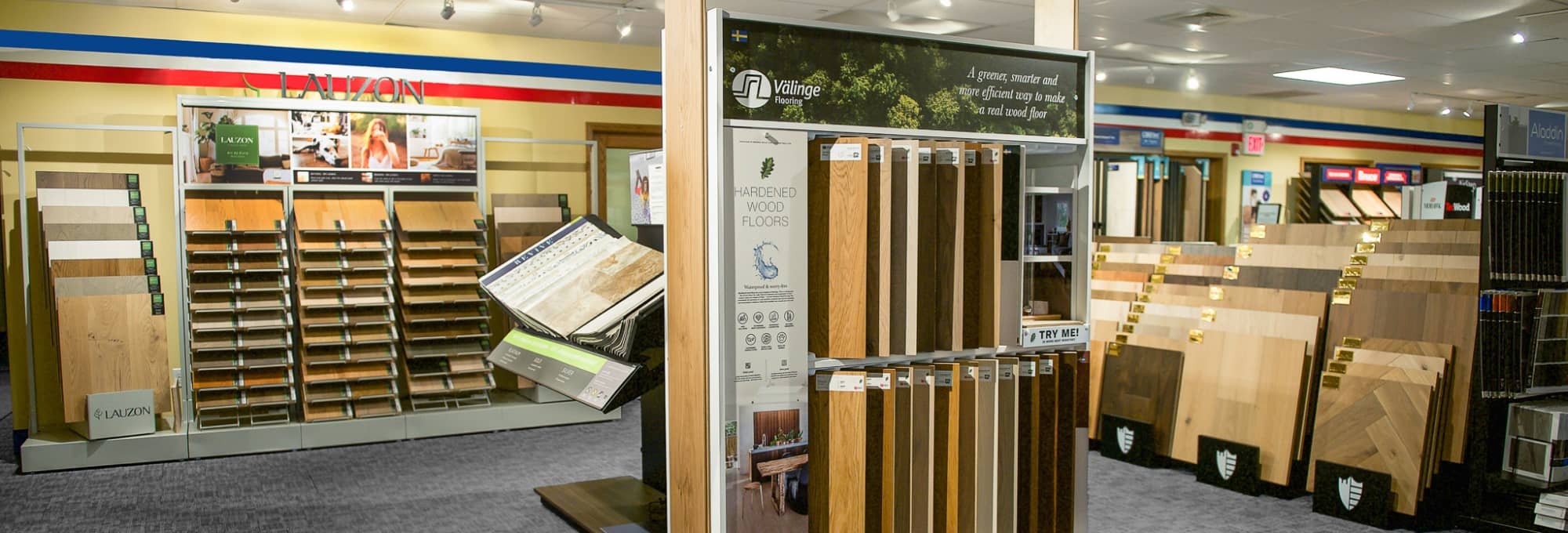 The Gallery at Smart Carpet is a flooring store serving the Manasquan, NJ area with a wide variety of flooring brands