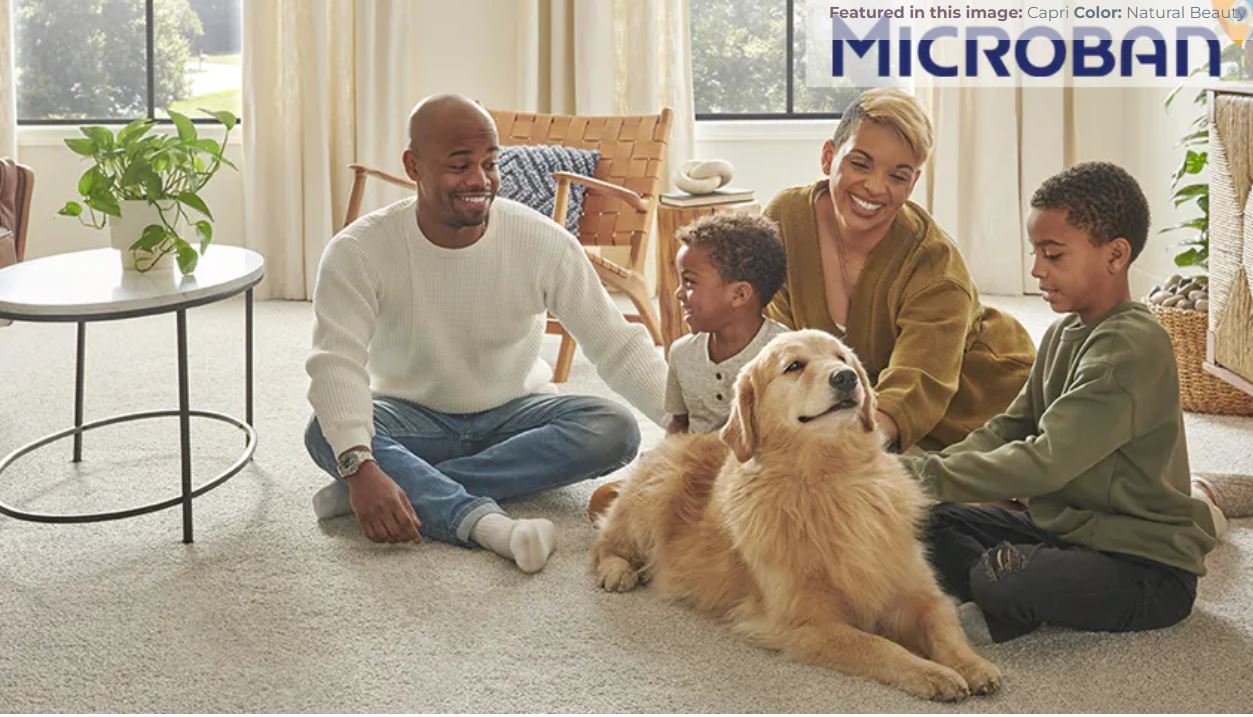 The Gallery at Smart Carpet carries Microban products